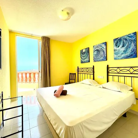 Nice With Wonderful View, Wifi, Playa In Tenerife South